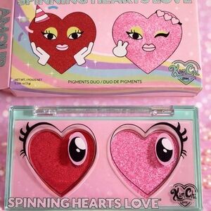 KimChi Chic Beauty Spinning Hearts Love Pigments Duo in Cherry Pop